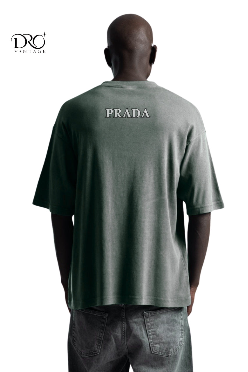 Dro Vintage Prada Logo T-Shirt